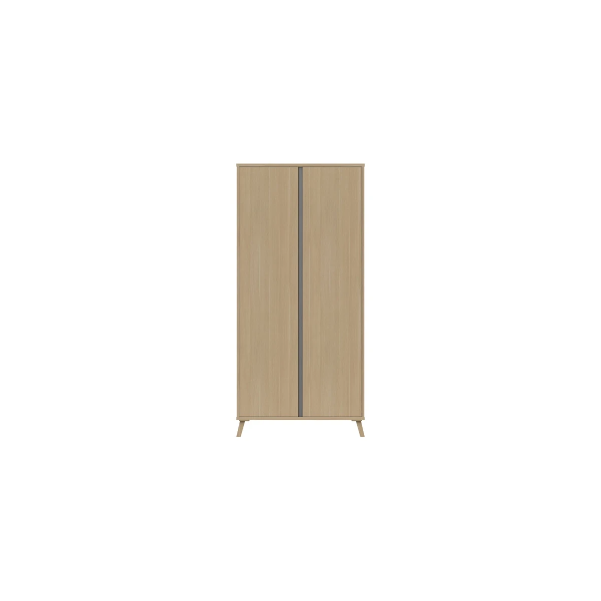 Tamarine Two Door Extra Large Wardrobe - Oak