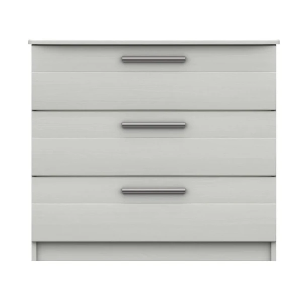 Midas Three Drawer Chest Fully Assembled