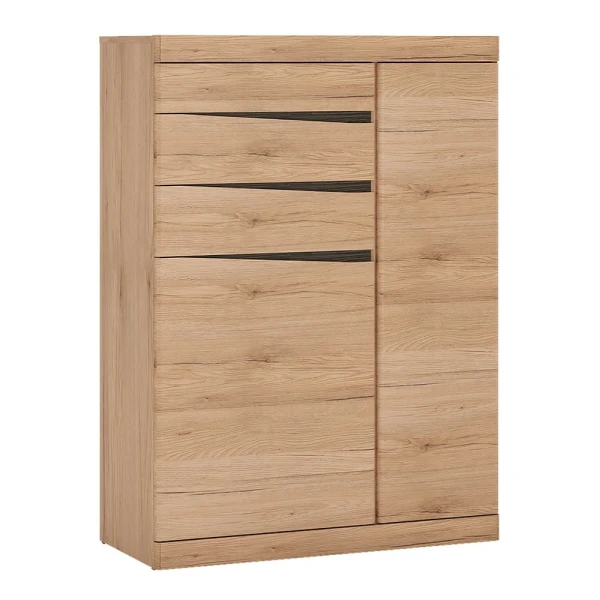 Kira 2 Door 3 Drawer Cabinet