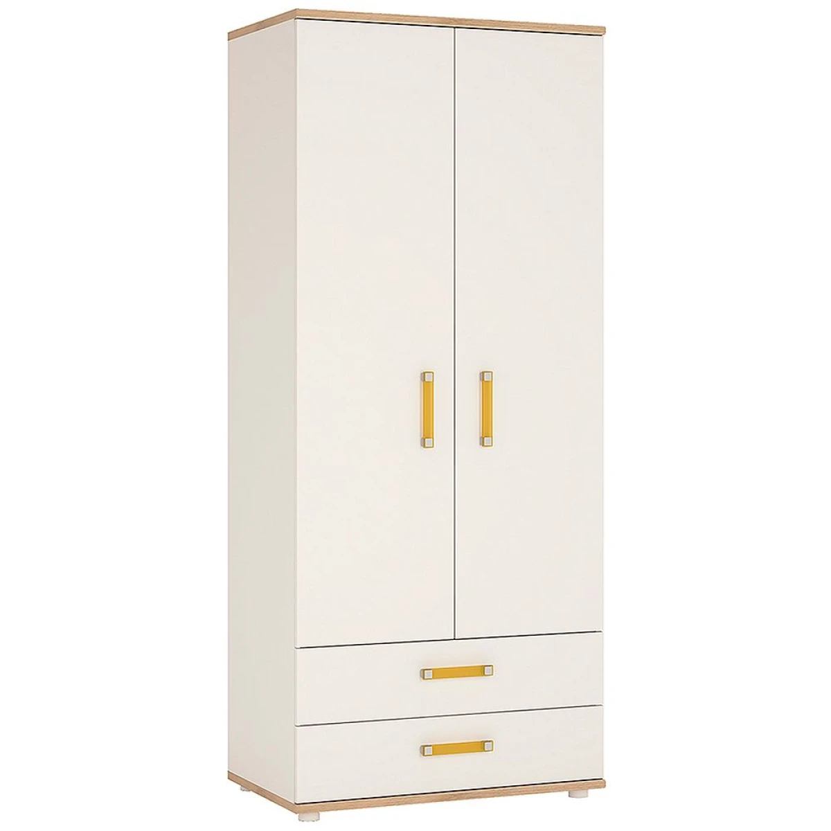 Kiddie Two Door Two Drawer Wardrobe