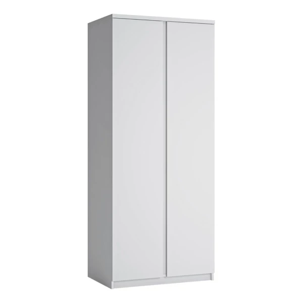 Karino 2 Door Wardrobe In White