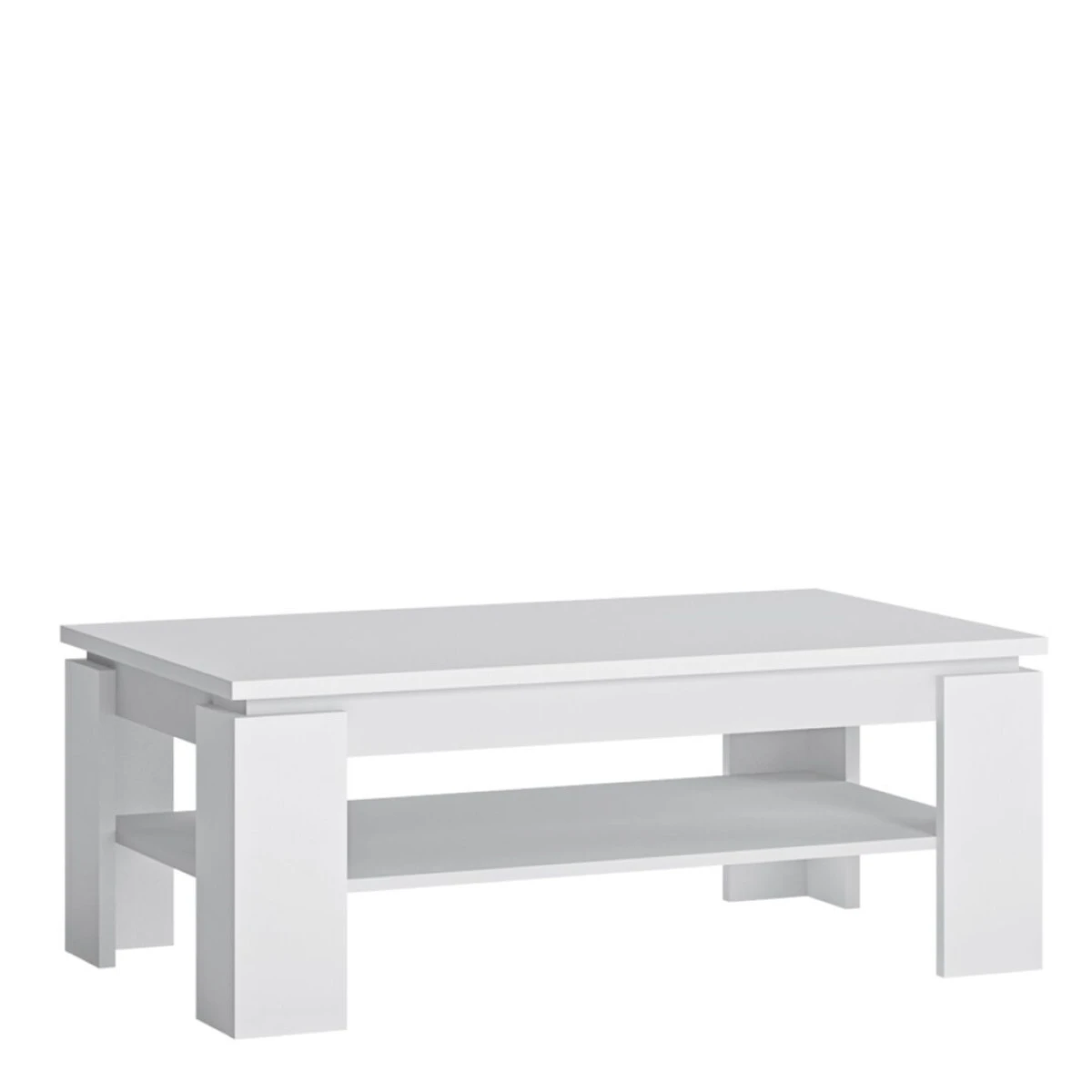 Karino Large Coffee Table In White