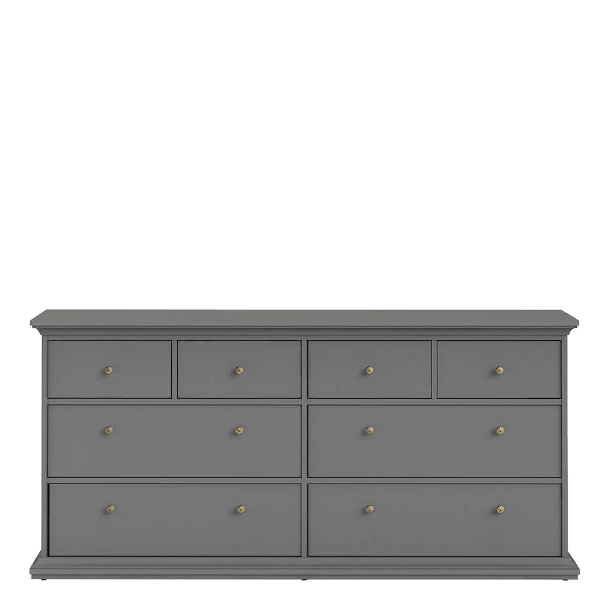 Chest Of 8 Drawers In Matt Grey