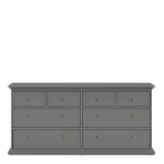 Chest Of 8 Drawers In Matt Grey