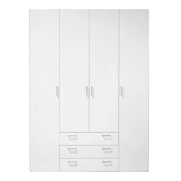 Zacon Bedroom Wardrobe - White