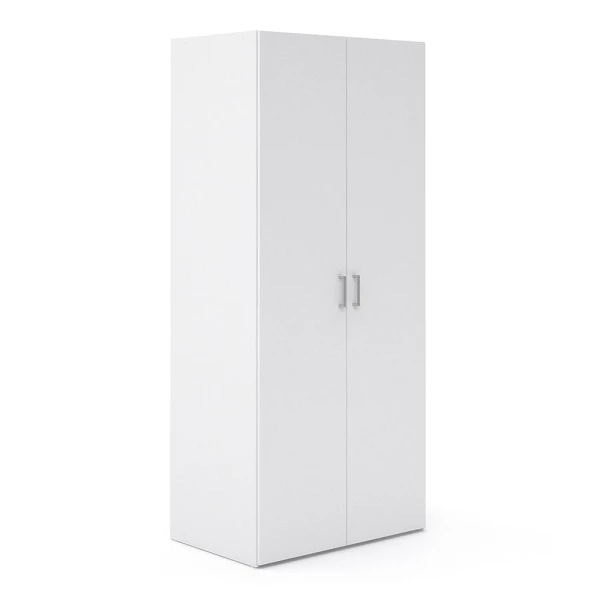 Pluto Wardrobe 2 Doors White