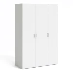 Pluto Wardrobe 3 Doors White