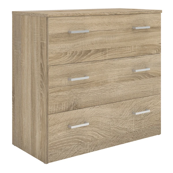 Chest Of 3 Drawers In Oak