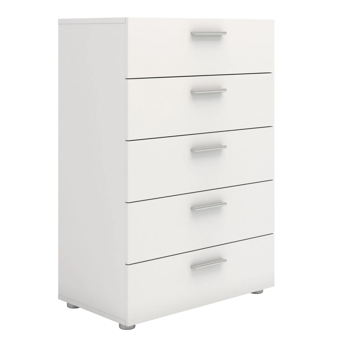 Peepo Chest Of 5 Drawers In White