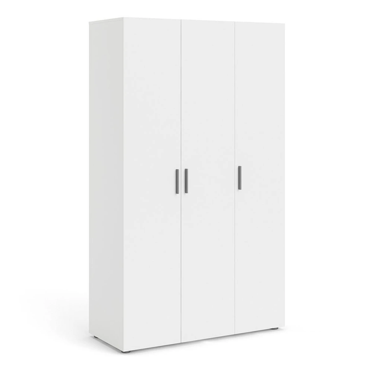 Tele Wardrobe with 3 doors in White