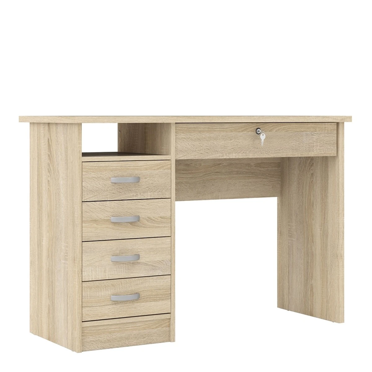 Fosy Desk 5 Drawers in Oak