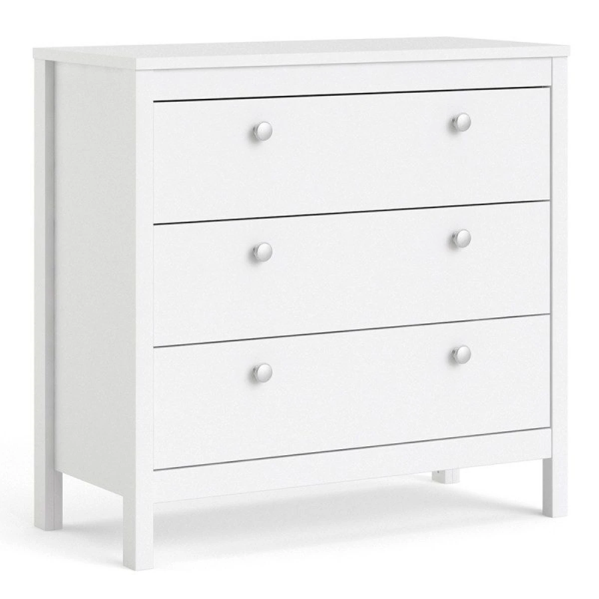 Tarid Chest 3 Drawers In White