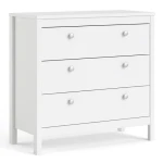 Tarid Chest 3 Drawers In White