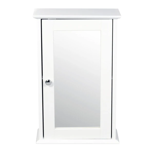 Anaska Wall Cabinet With Mirror White