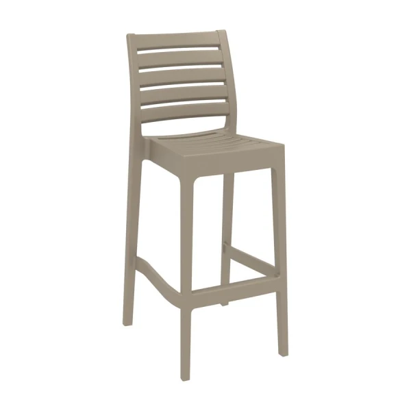 Tares Bar 75 Stool - Taupe