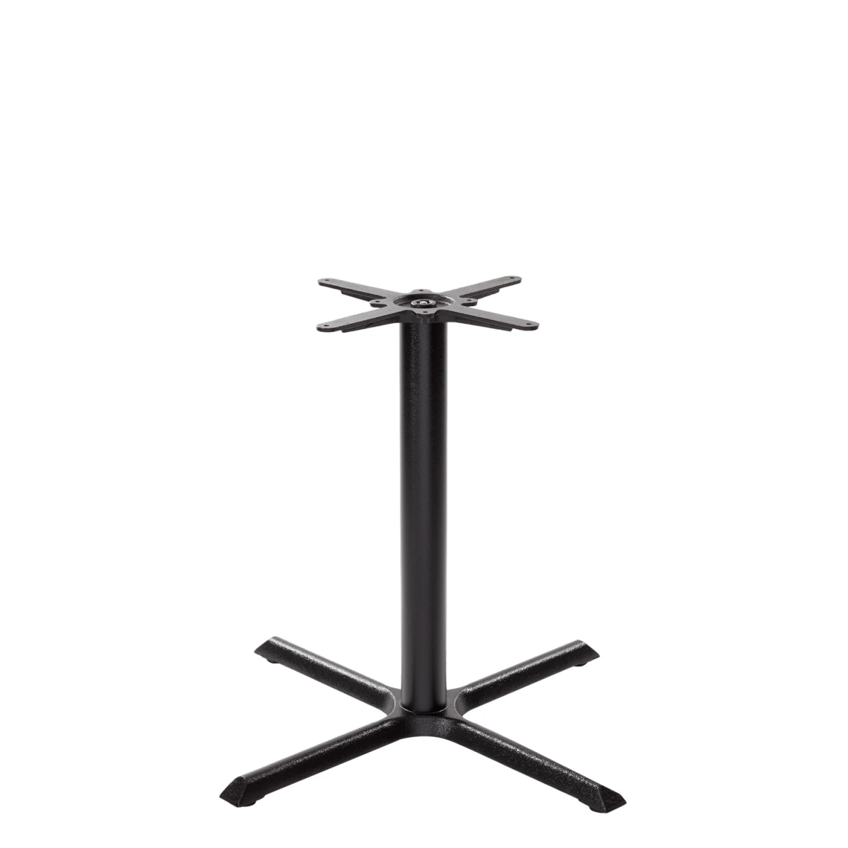 Black Cruciform Table Base - Large - Height - 730 mm