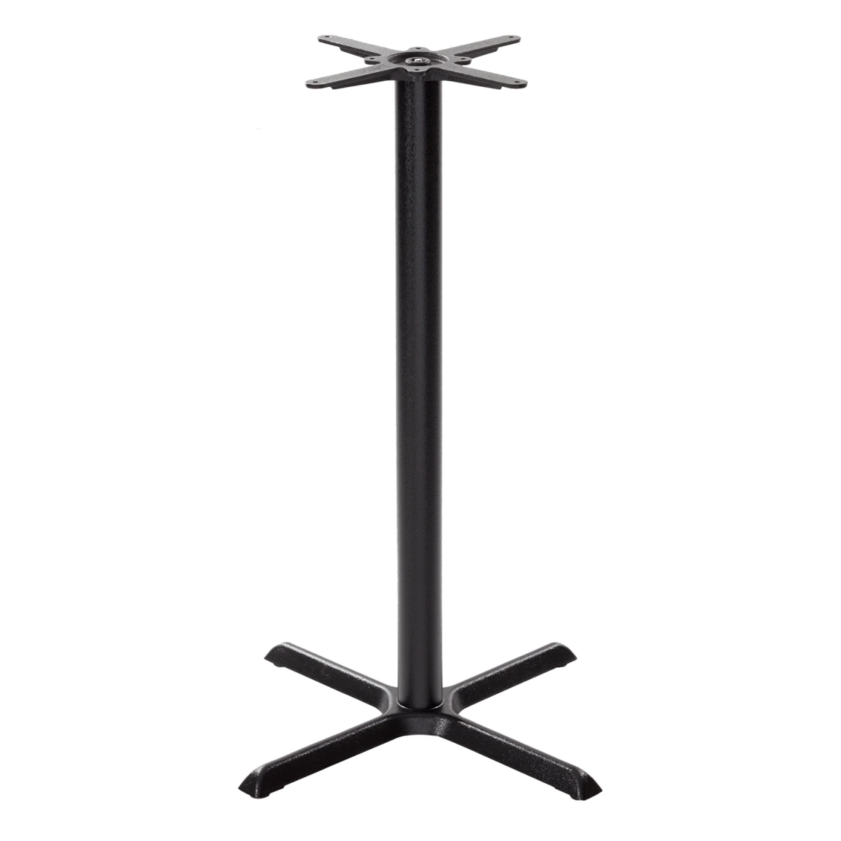 Black Cruciform table base - Medium 1050 mm