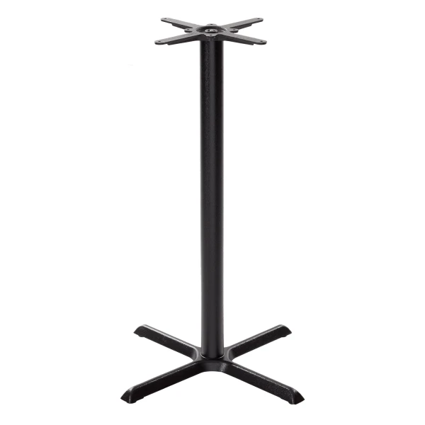 Black Cruciform table base - Medium 1050 mm