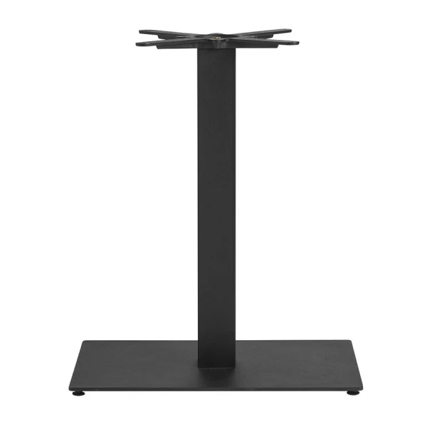 Bromley Sleek Base - Black Small Rect - Dining