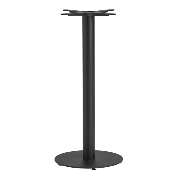 Bromley Sleek Base - Black Small Round - Mid Height