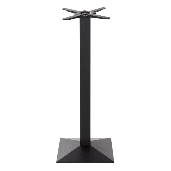 Black cast iron pyramid table base - Medium 1050 mm