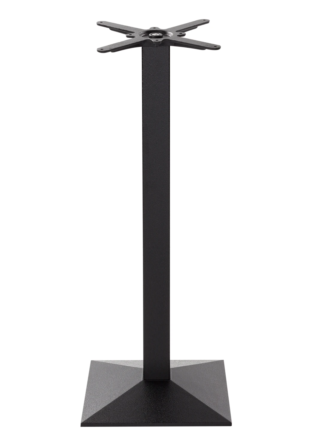 Black cast iron pyramid table base - Medium 1050 mm Black cast iron pyramid table base - Medium 1050 mm