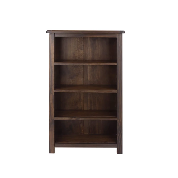 Bowke 3 Shelf Narrow Pine Bookcase