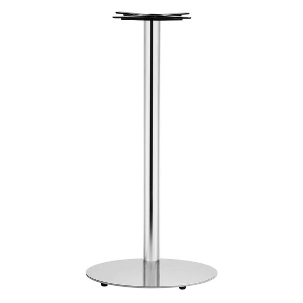 Bromley Sleek Base - Mirrored Chrome Large Round - Poseur