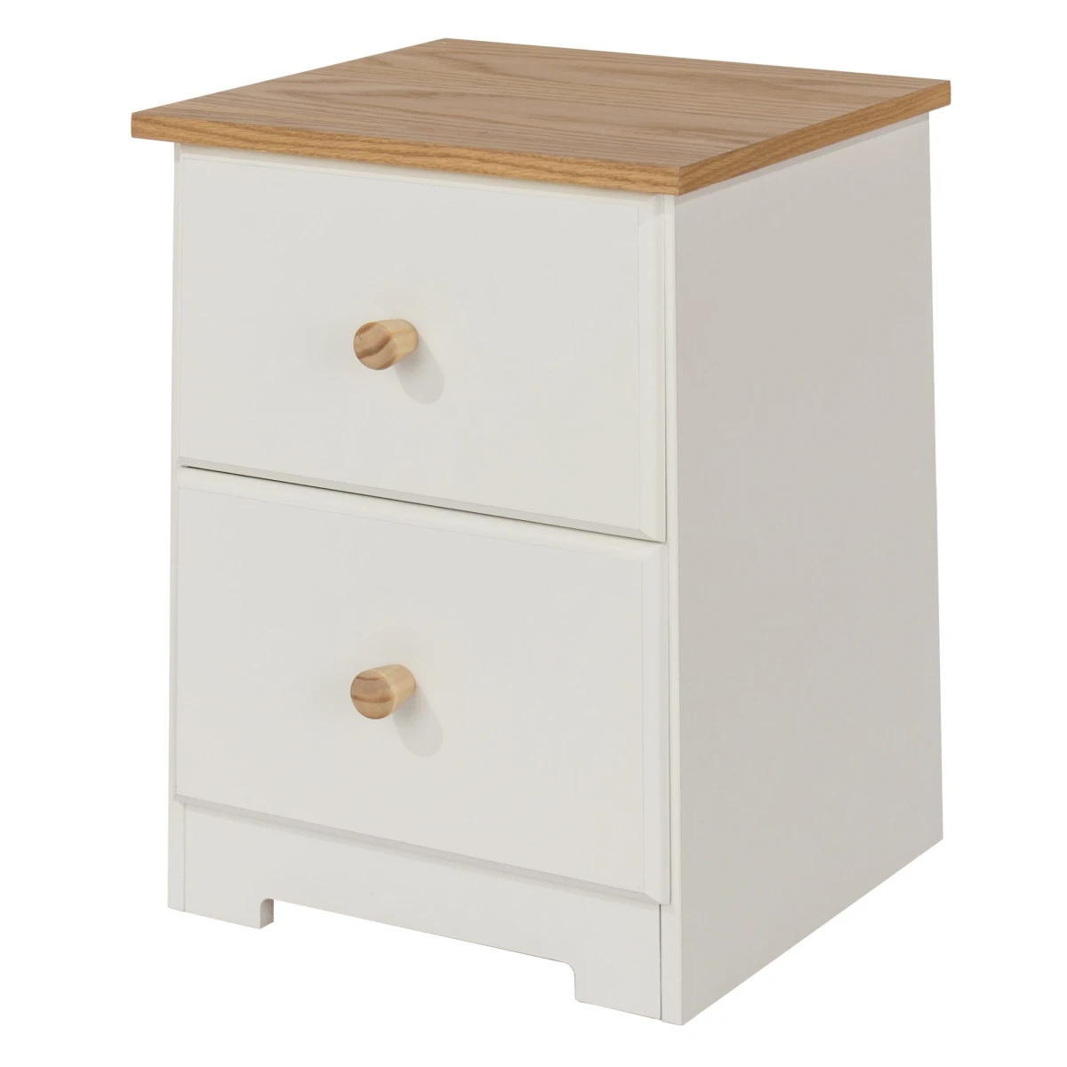 Yenni 2 Drawer Petite Bedside Cabinet