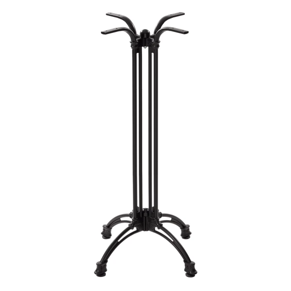 Black Continental Table Base - 4 leg - Poseur - 1090 mm