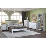 Capson  White 4'6" Slatted Lowend Bedstead - Image 2