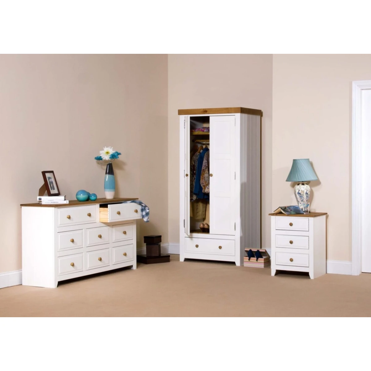 Capson  White 4'6" Slatted Lowend Bedstead - Image 3