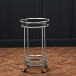 Pirell Drinks Trolley Silver - Image 2
