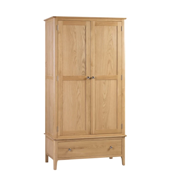 Penine 2 Door 1 Drawer Wardrobe