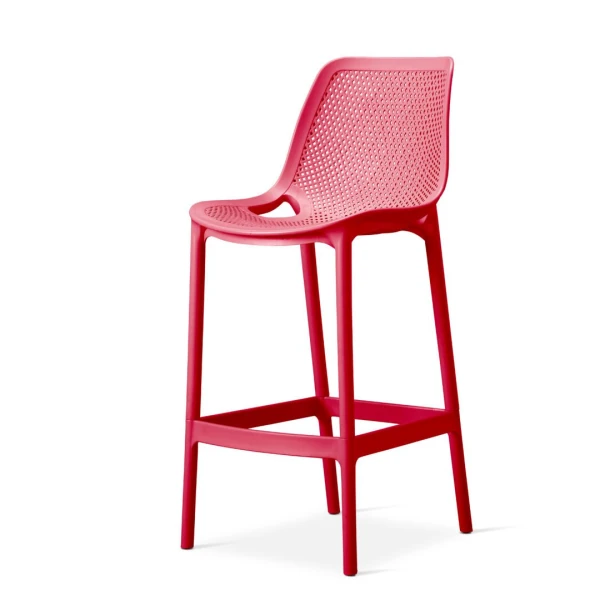 Gunez Bar Stool Quality - Red