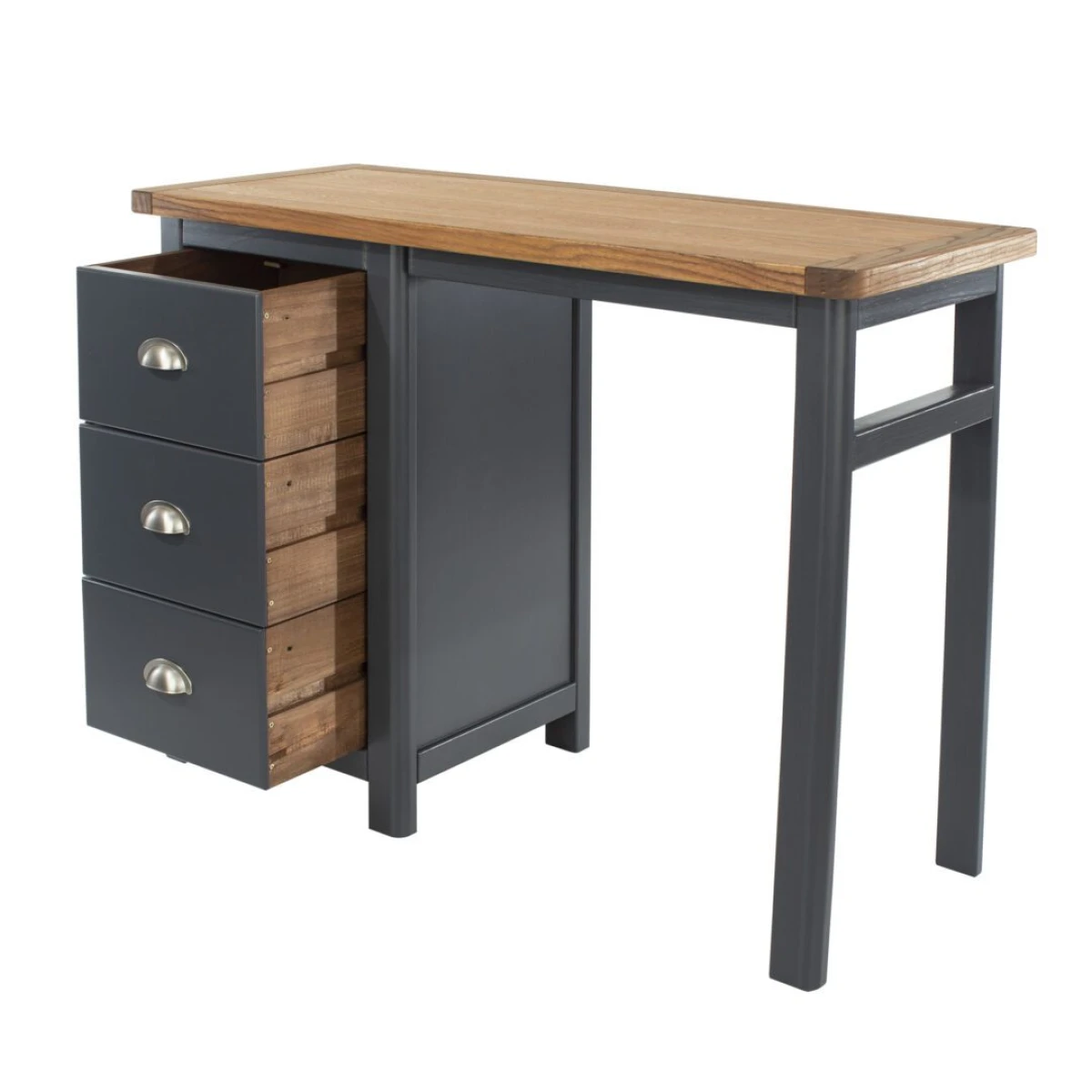 Yulop Single Pedestal Dressing Table - Image 3