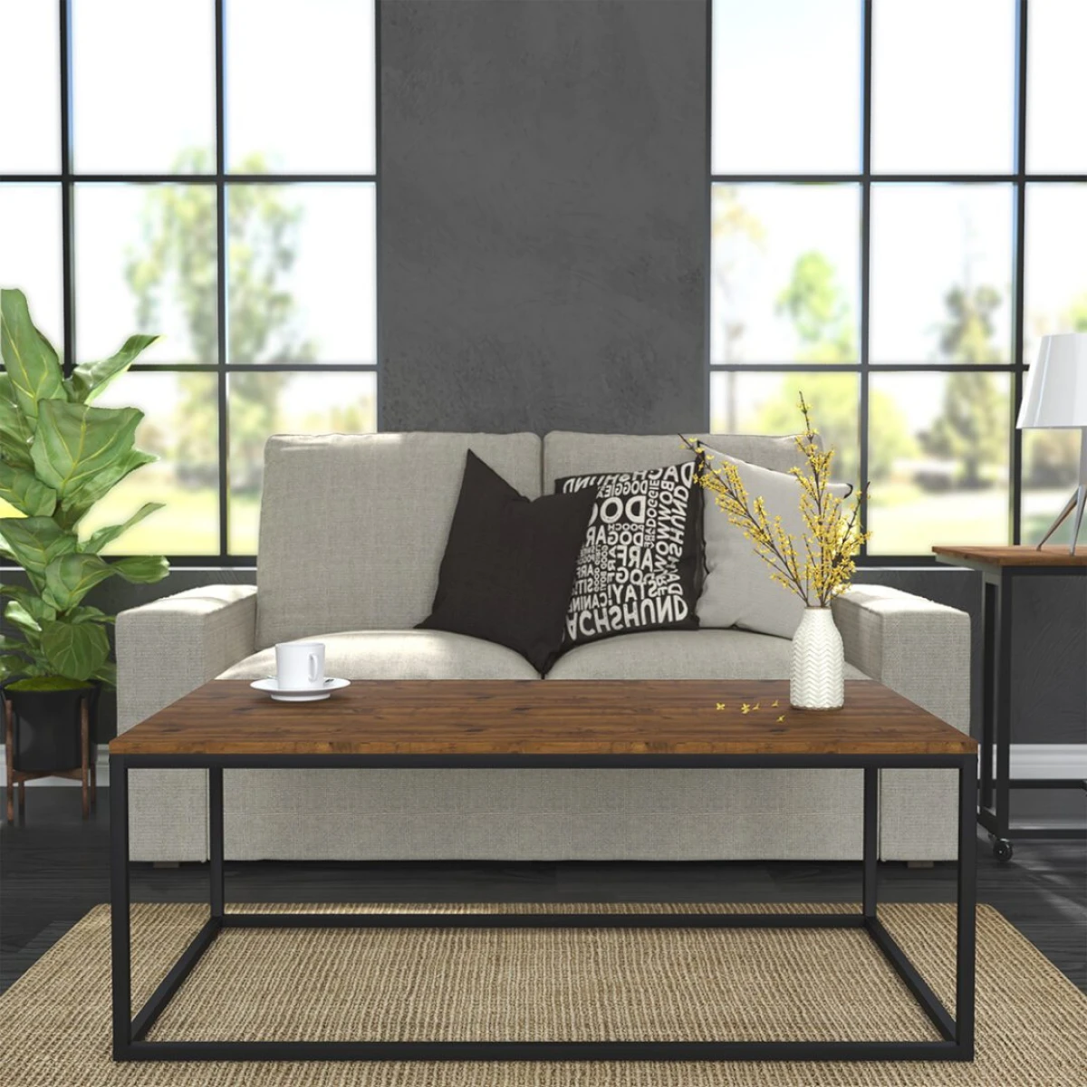 Treeling Coffee Table Black And Brown - Image 2