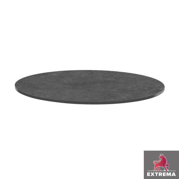 Erman Top - Metallic Anthracite - 90cm Diameter