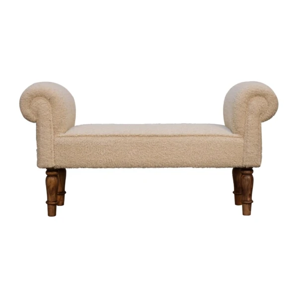 Boucia Cream Bench