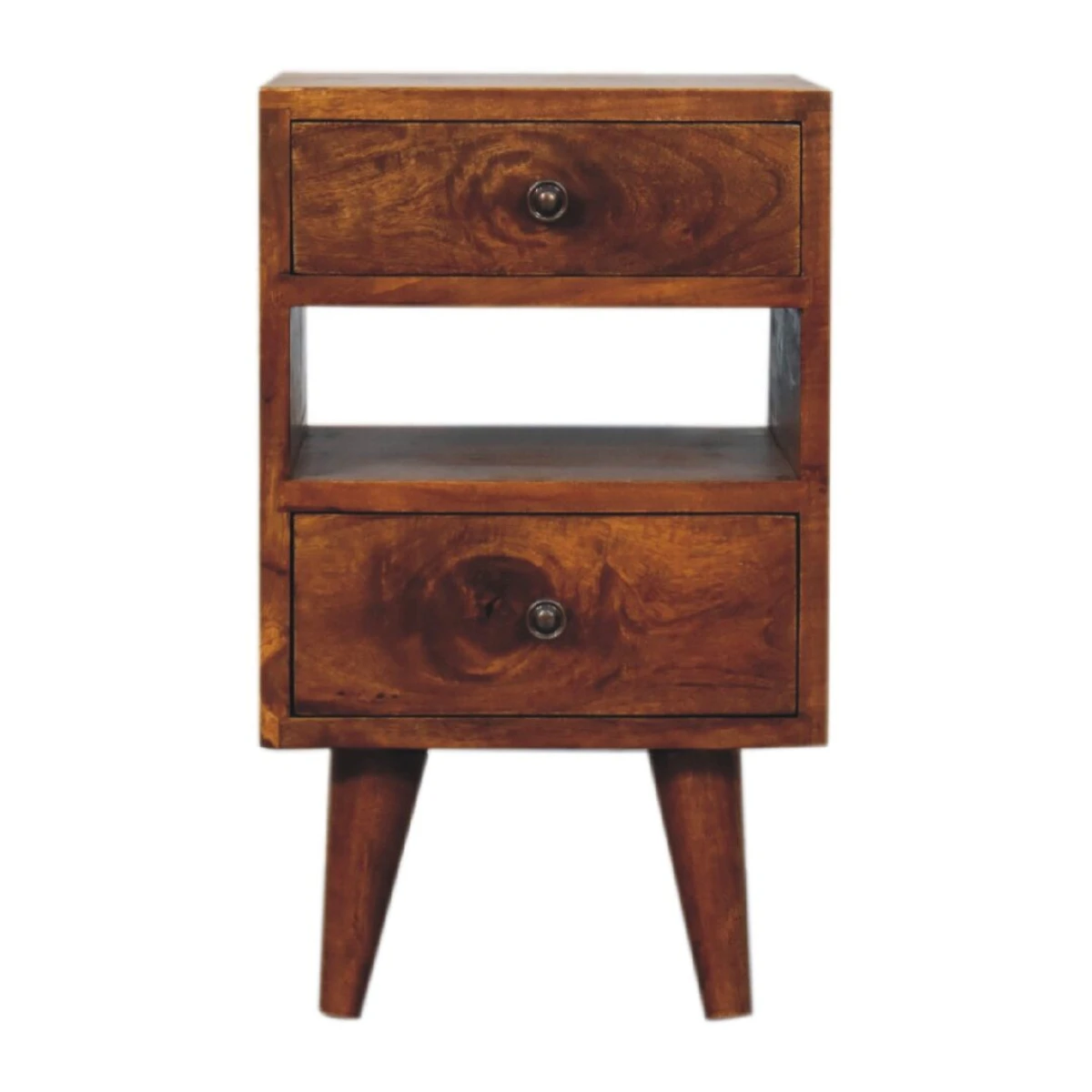 Mini Classic Multi Chestnut Bedside Table