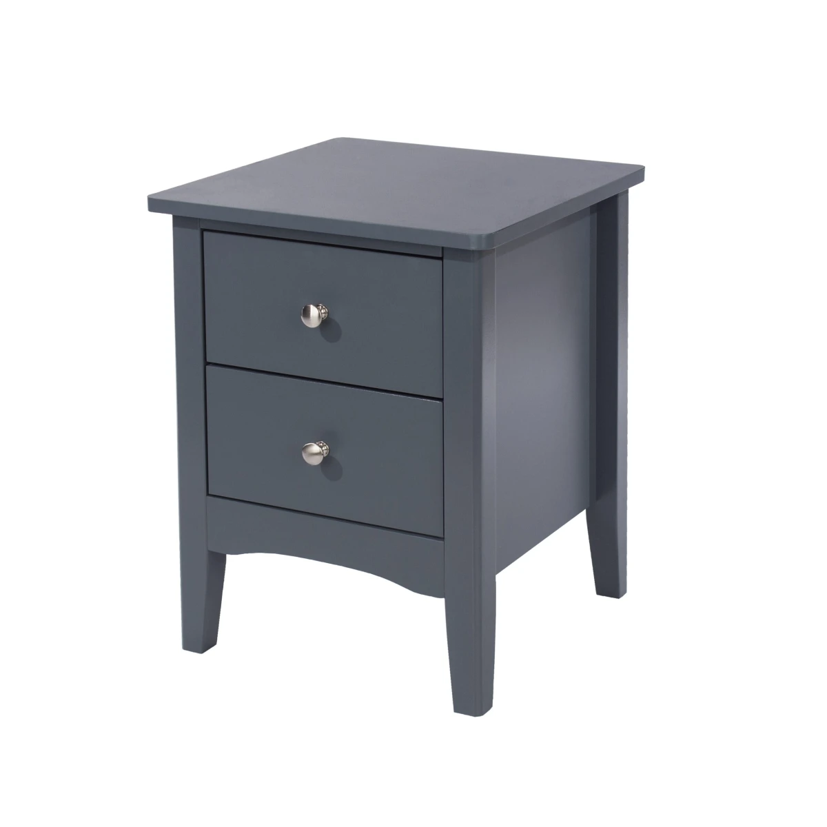 Kami 2 Drawer Bedside Cabinet - Blue