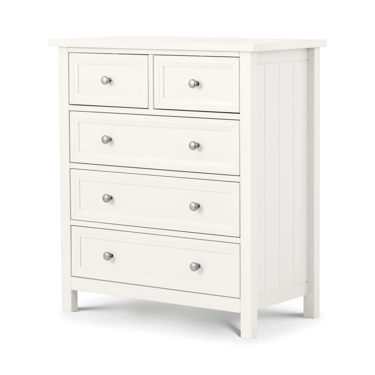 Marine 3+2 Drawer Chest - Surf White