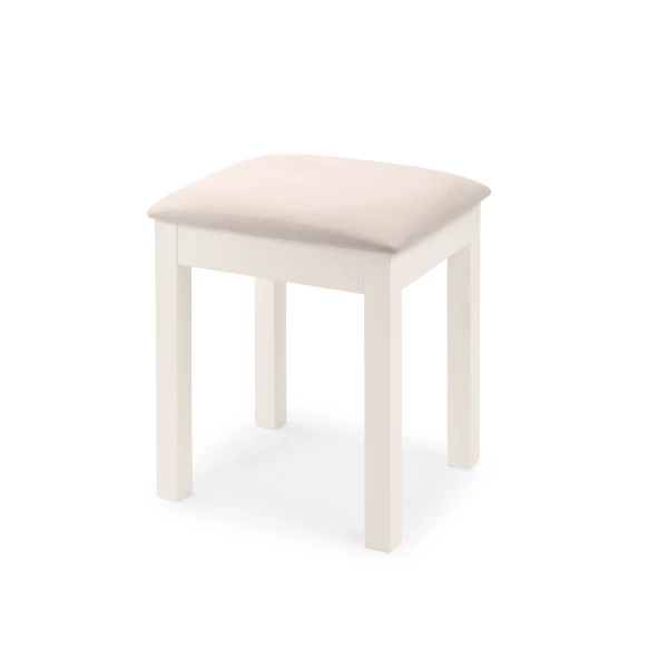 Marine Dressing Table Stool - Surf White