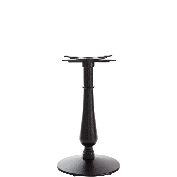 Ballad Black Cast Iron Elabra Table Base