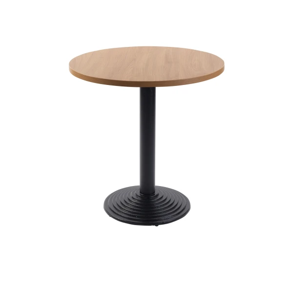 Mayosi Round Coffee Table Base Round Wood Top