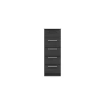 Midas Five Drawer Narrow Chest - Graphite Woodgrain