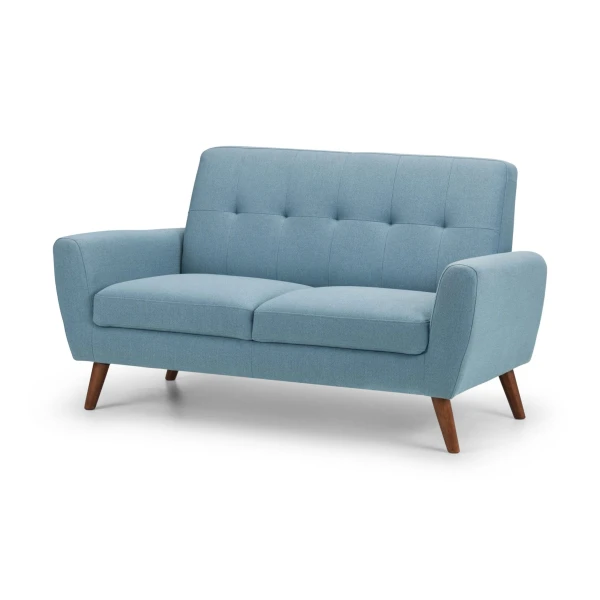 Honcho 2 Seater Compact Sofa - Blue