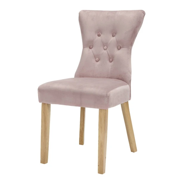 Connali Dining Chair Blush Pink (Pack of 2)