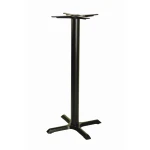 Elliot Black Cast Iron Table Base - Small Poseur