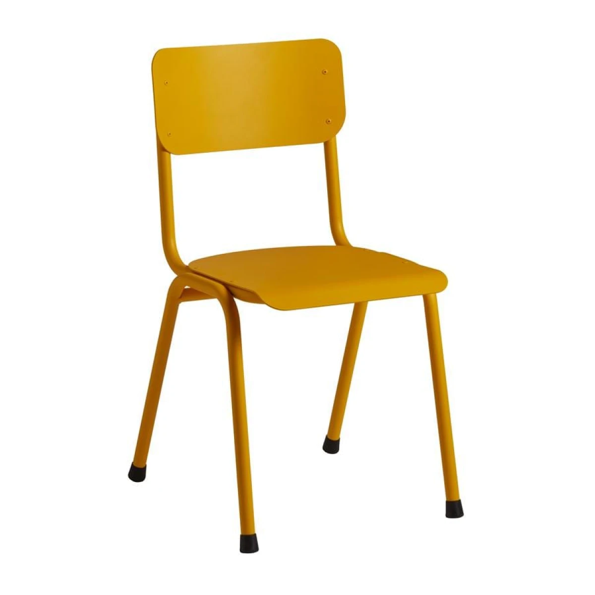 Quinine Sidechair - Aluminium - Yellow Ral 1018